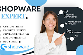 build, optimize or fix your german shopware 5 and 6 store, shopware expert, de