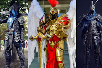 create costume 3d armor, helmets and props for cosplay
