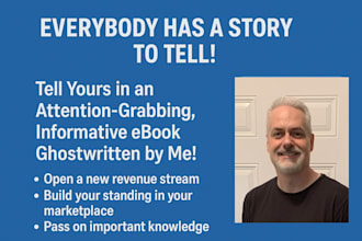tell your story in an ebook that grabs attention and builds credibility