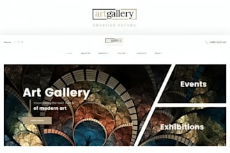build squarespace art gallery website artist portfolio exhibition showcase site