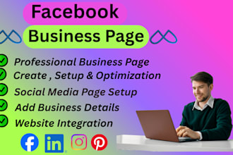 facebook business page create and setup