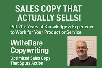 write sales copy that boosts leads and profits