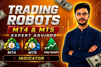 develop your mt4 mt5 expert advisor eas and indicator