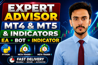 develop your mt4 mt5 expert advisor eas and indicator