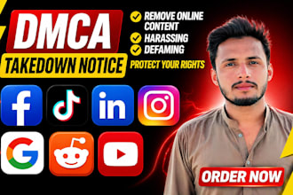 remove pirated, illegal, and defamatory content through dmca takedown