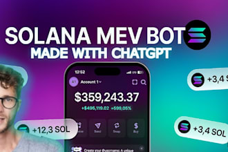 create a custom solana trading bot with notifications and monitoring dashboard
