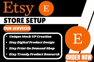 etsy shop setup, etsy store creation, digital product, etsy SEO, etsy listing