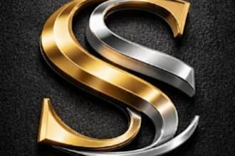 design 3d business or company logo