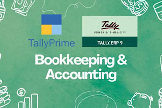 do professional accounting and bookkeeping in tally prime