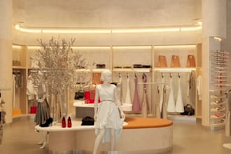 create shop fitouts drawing with joinery and 3d renders