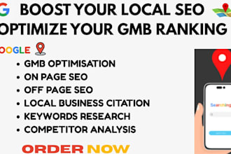 setup optimize and reinstate google my business gmb