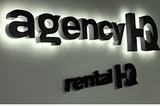design custom 3d lightbox logo keychain and text model ready for 3d