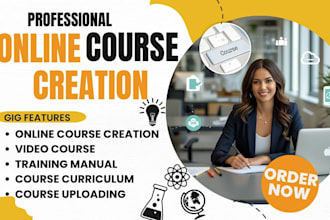online course content, ai automation course training videos for university