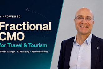 be your ai powered fractional cmo for travel and tourism