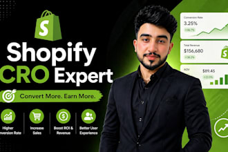 do a shopify cro expert for website conversion rate optimization audit