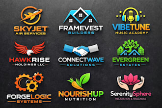 do stunning business logo design, redesign and branding kit