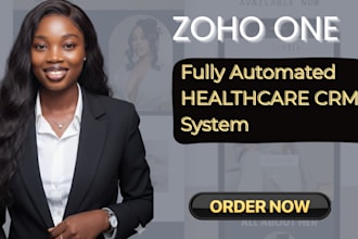 do zoho one setup for healthcare, telehealth zoho CRM, workflow campaigns, sites