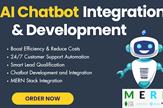 integrate custom ai chatbot or llm API into your website and web application