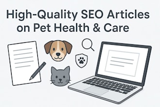 write high quality SEO articles about pet health and care