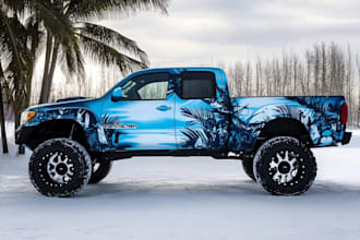 professional vehicle wrap design, car wrap