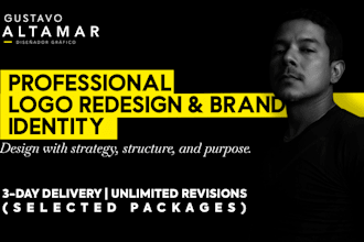 rediseño o actualización de logo profesional