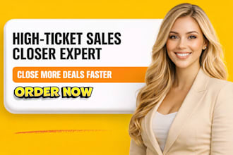be your sales closer sales representative sales person