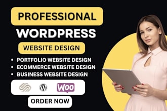build or redesign a responsive wordpress astra pro website using elementor pro