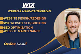 design and redesign your wix website for speed and SEO