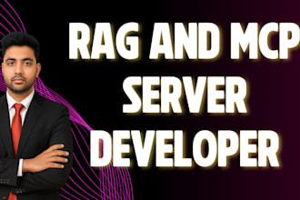 develop ai agent, rag, and mcp server for business and saas