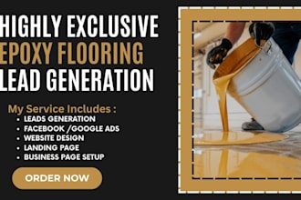 generate epoxy coating flooring leads tiles installation website ads funnel