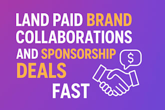 land brand collaborations and sponsorship deals fast and smart