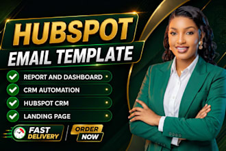 setup hubspot crm, hubspot email design, hubspot automation, integration