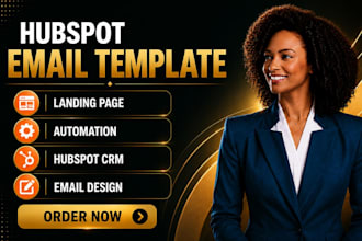 setup hubspot crm, hubspot email design, hubspot automation, integration