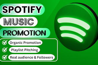 do UK USA organic spotify hiphop music promotion, to boost monthly listeners