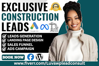 generate construction company leads engineering firm lead engineering website
