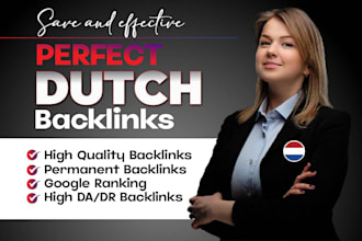 build dutch backlinks and high da netherlands SEO link building