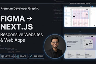 convert figma to nextjs websites and web apps
