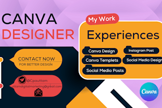 design editable canva social media design and canva templet