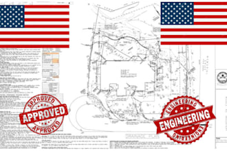 licensed engineer drainage plan, site grading plan erosion control plan permit