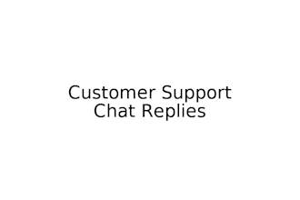 respond to customer messages