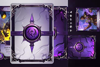 design custom playing cards card deck rulebook poker cards card box design