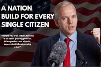 design a responsive political campaign website or election website