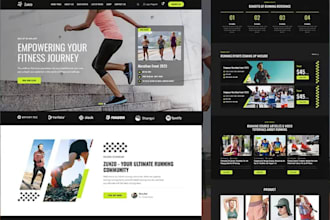 design a wix sport club, wix sport website with membership