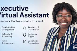 be your executive and creative virtual assistant