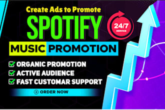 spotify song promotion boost spotify streams spotify music promotion