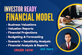 build 3 statement financial model and forecast for your business