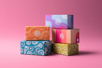 do product packaging design, box design