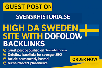 do high da sweden guest post with dofollow sweden backlinks