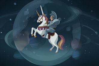 create a detailed full body fantasy character concept art