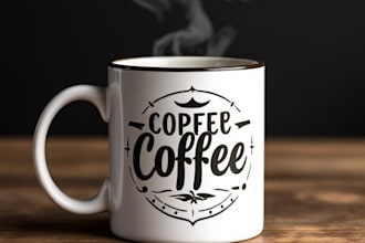 make awesome custom coffee mug design